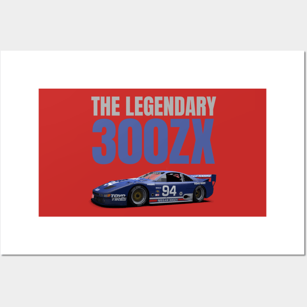 The legendary 300ZX Wall Art by MOTOSHIFT